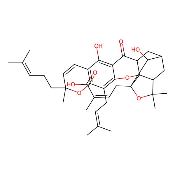 2D Structure of Tetrahydrogambogic Acid 2D Structure of Tetrahydrogambogic Acid