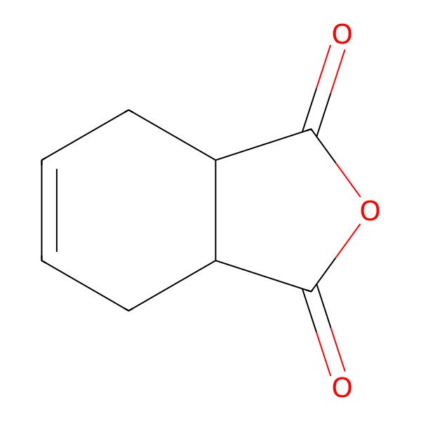 2D Structure of Tetrahydrophthalic anhydride