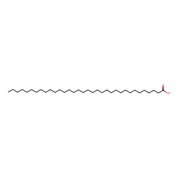 2D Structure of Tetratriacontanoic acid