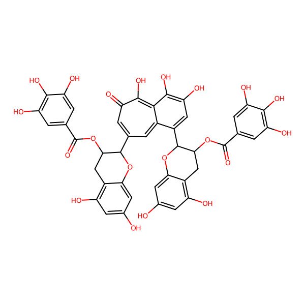 2D Structure of Theaflavin 3