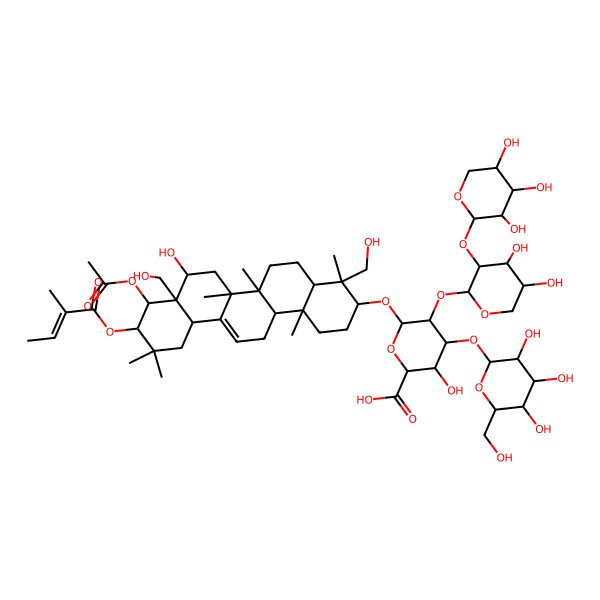 2D Structure of Theasaponine