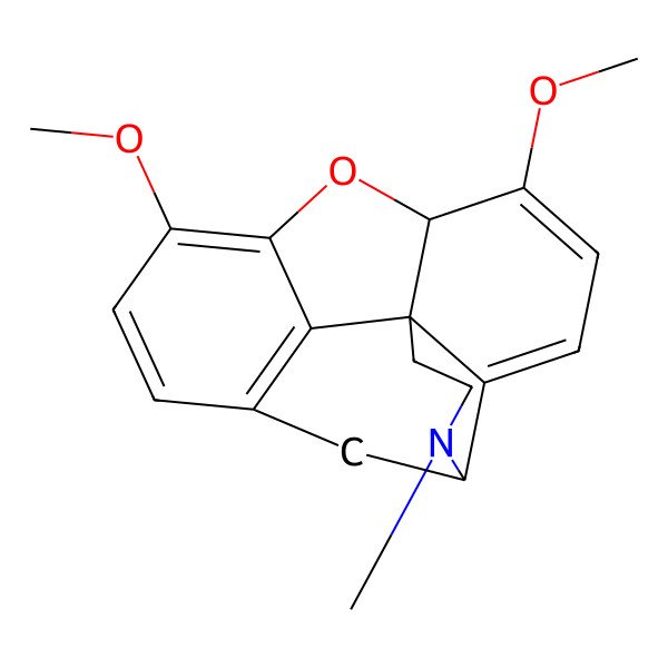 2D Structure of Thebaine Alkaloid
