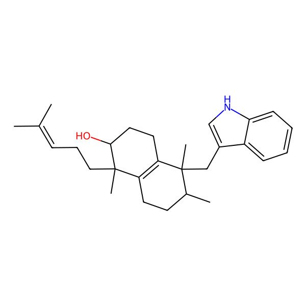 2D Structure of Thiersindole C