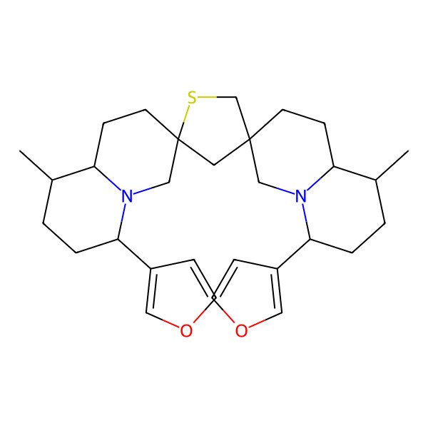 2D Structure of Thiobinupharidine