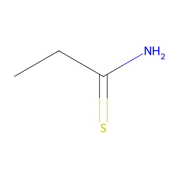 2D Structure of Propanethioamide 2D Structure of Propanethioamide
