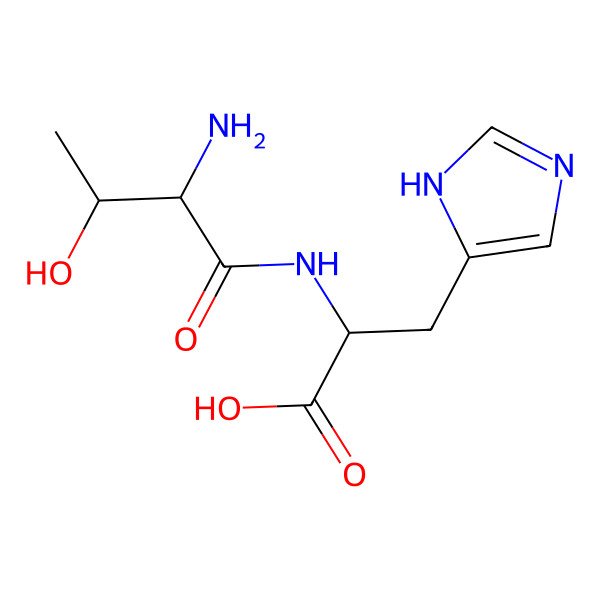 2D Structure of Thr-His 2D Structure of Thr-His
