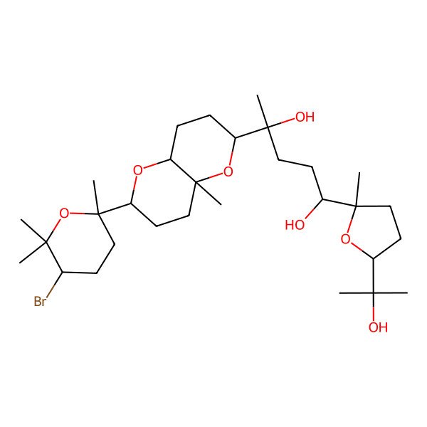 2D Structure of Thyrsiferol