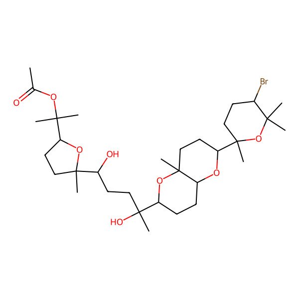 2D Structure of Thyrsiferyl 23-acetate