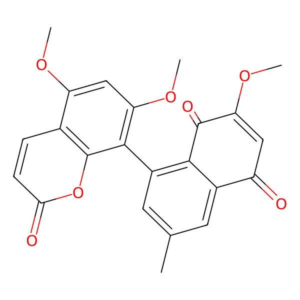 2D Structure of Toddacoumaquinone