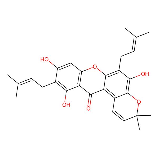 2D Structure of Tovophyllin A 2D Structure of Tovophyllin A
