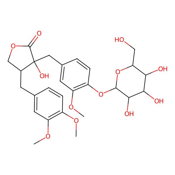 2D Structure of Tracheloside