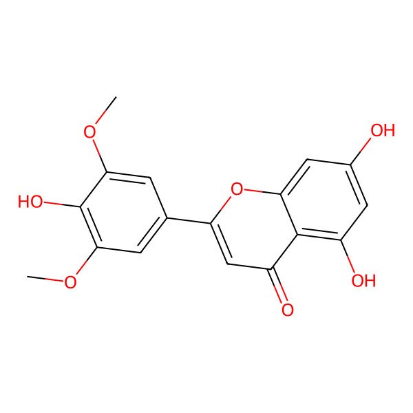 2D Structure of Tricin