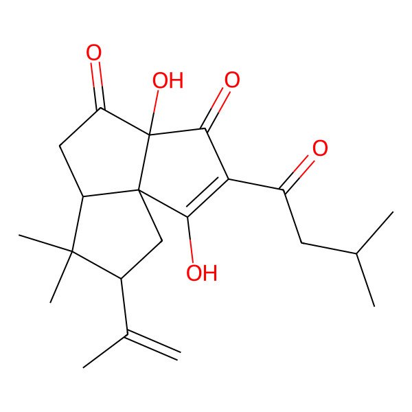2D Structure of Tricyclodehydroisohumulone