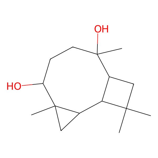 2D Structure of Tricyclohumuladiol