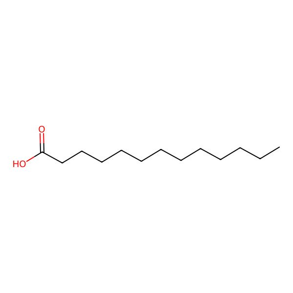 2D Structure of Tridecanoic acid