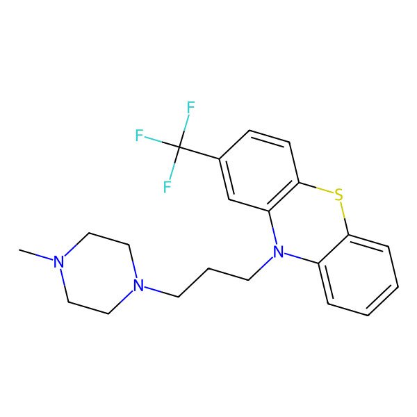 2D Structure of Trifluoperazine 2D Structure of Trifluoperazine
