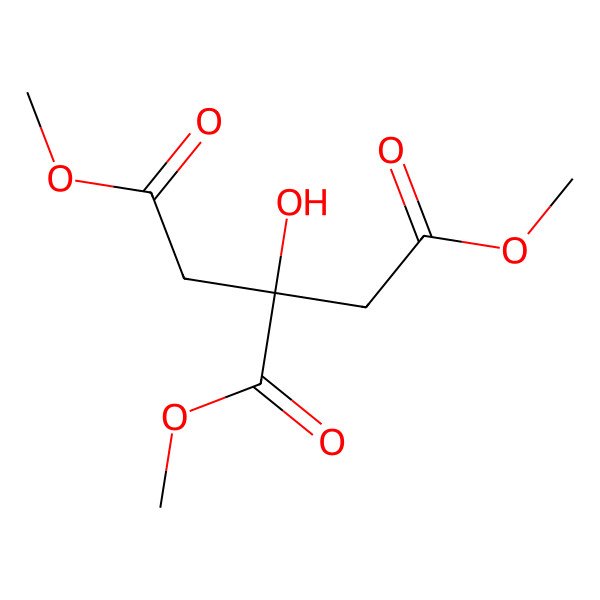 2D Structure of Trimethyl citrate