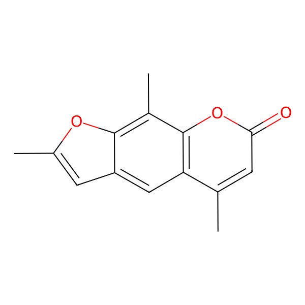2D Structure of Trioxsalen