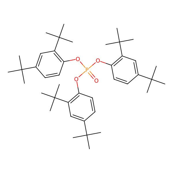 2D Structure of Tris(2,4-ditert-butylphenyl)phosphate 2D Structure of Tris(2,4-ditert-butylphenyl)phosphate