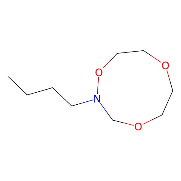 2D Structure of Trogoxazonane 2D Structure of Trogoxazonane