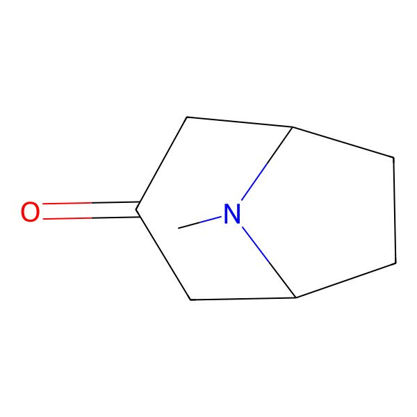 2D Structure of Tropinone