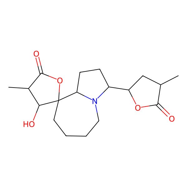 2D Structure of Tuberospironine