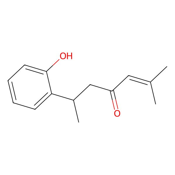 2D Structure of Turmeronol 2D Structure of Turmeronol