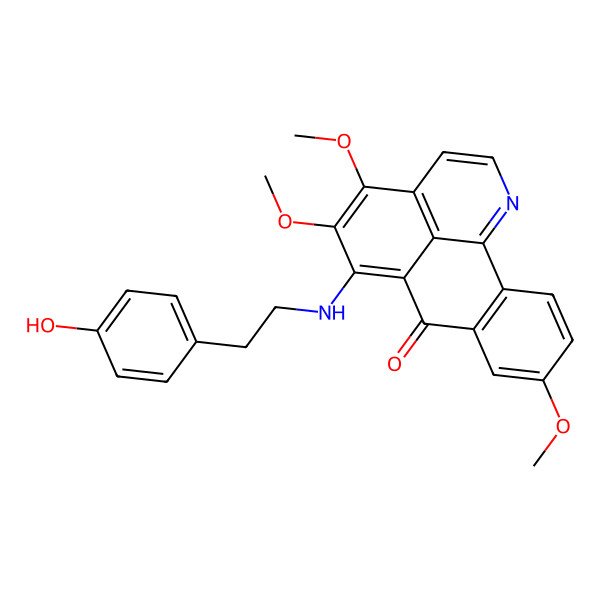 2D Structure of Tyraminoporpine