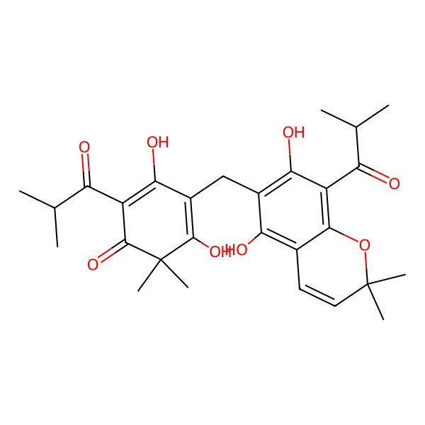 2D Structure of Uliginosin B 2D Structure of Uliginosin B