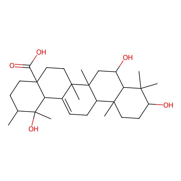 2D Structure of Uncaric acid 2D Structure of Uncaric acid