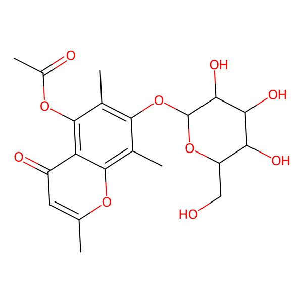 2D Structure of Uncinoside B