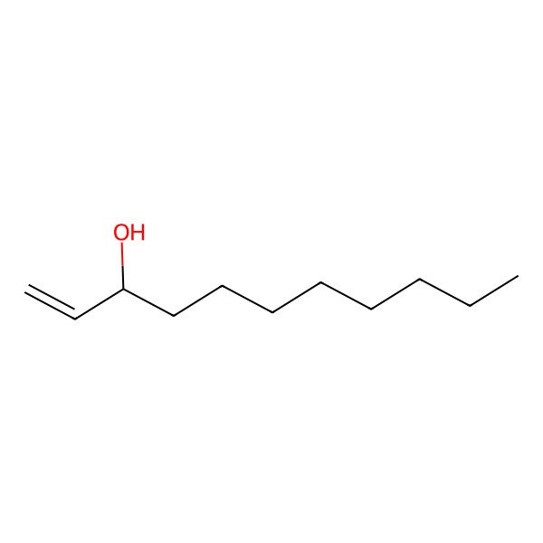 2D Structure of Undec-1-en-3-ol