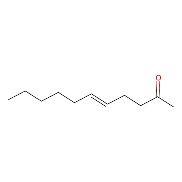 2D Structure of Undec-5-en-2-one