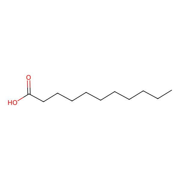 2D Structure of Undecanoic Acid