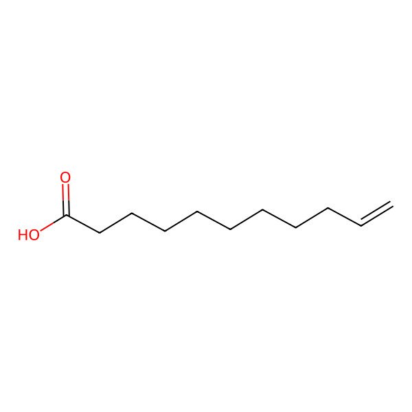 2D Structure of Undecylenic Acid