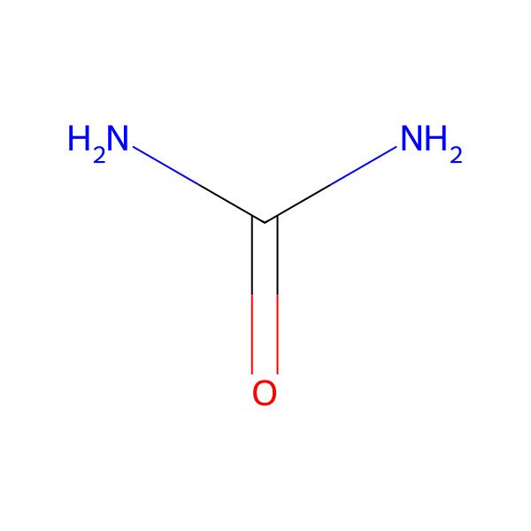 2D Structure of Urea