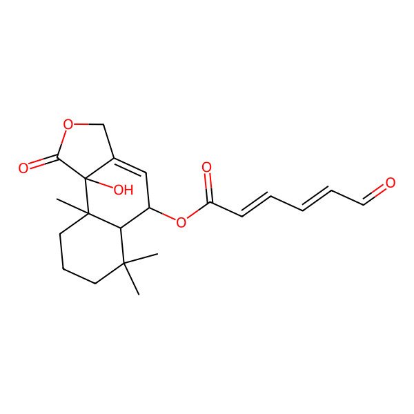 2D Structure of Ustusolate E 2D Structure of Ustusolate E