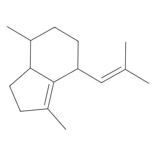 2D Structure of Valerena-4,7(11)-diene