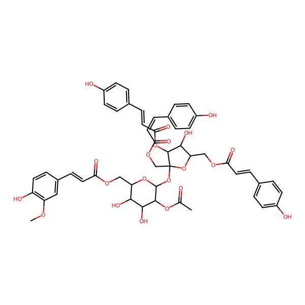 2D Structure of Vanicoside A