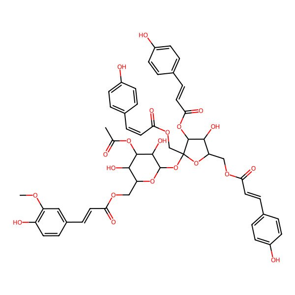 2D Structure of Vanicoside F