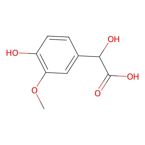 2D Structure of Vanillylmandelic acid 2D Structure of Vanillylmandelic acid