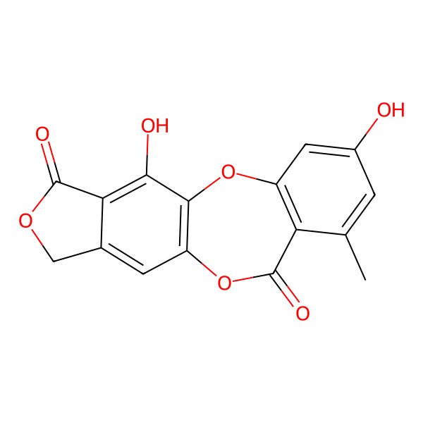 2D Structure of Variolaric acid