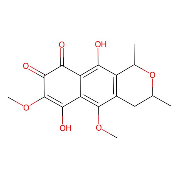 2D Structure of Ventiloquinone K 2D Structure of Ventiloquinone K