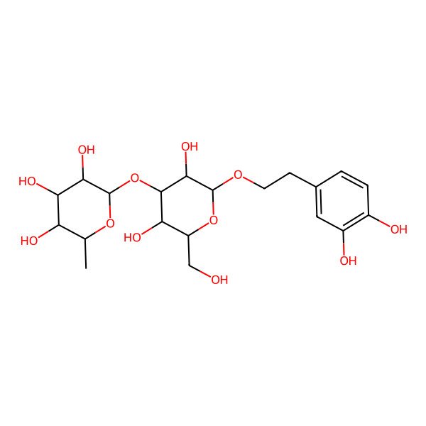 2D Structure of Verbasoside