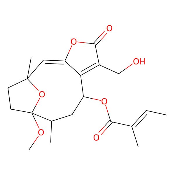 2D Structure of Vernolide A