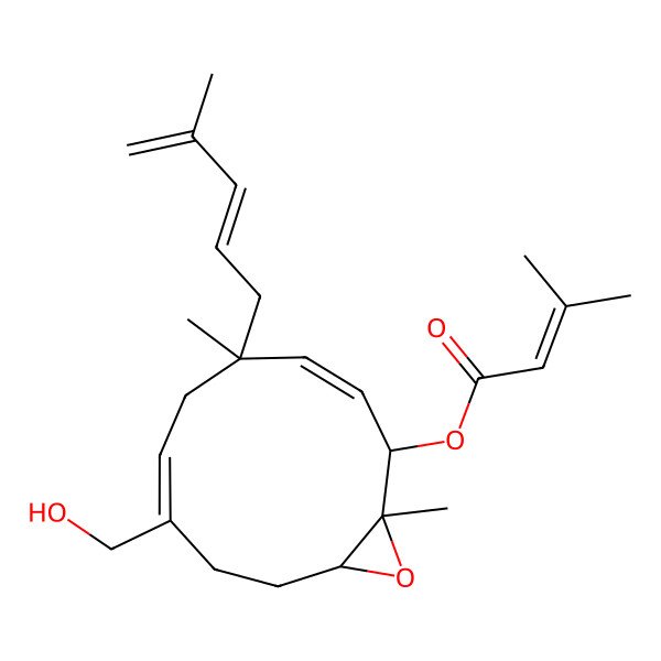 2D Structure of Vibsanin R