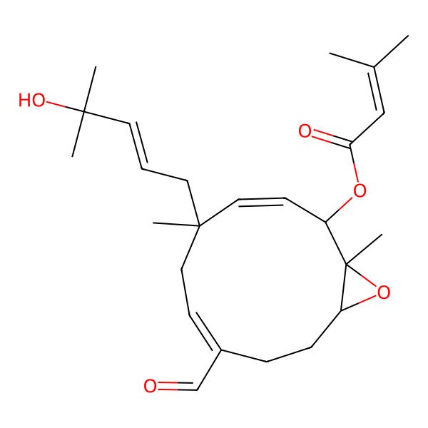 2D Structure of Vibsanin T 2D Structure of Vibsanin T