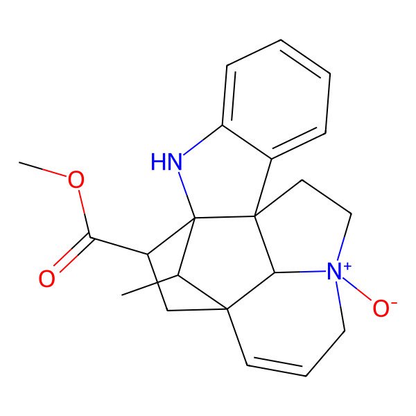 2D Structure of Vindolinine. 19-epimer, N-oxide