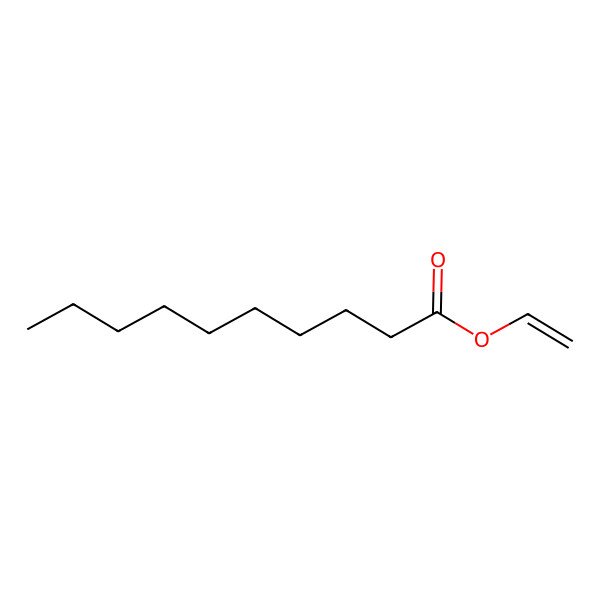 2D Structure of Vinyl decanoate
