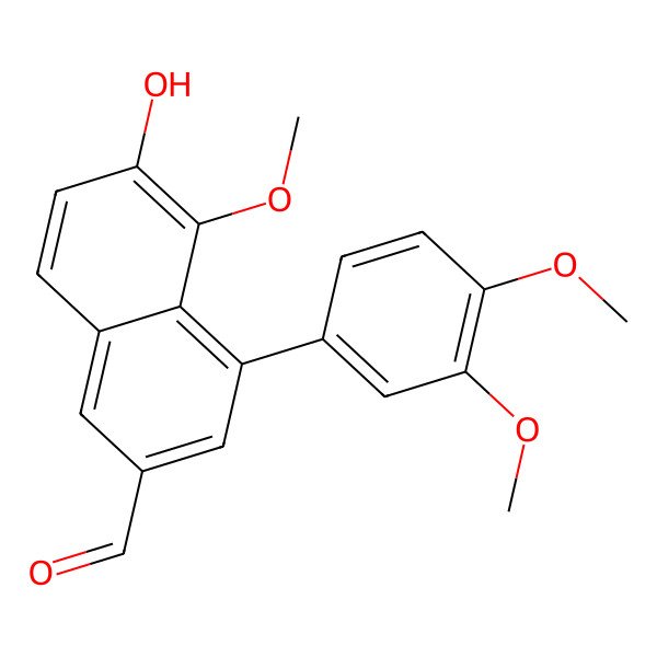 2D Structure of Vitrofolal A